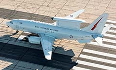 RAAF E-7A Wedgetail Exercise Red Flag 23-1